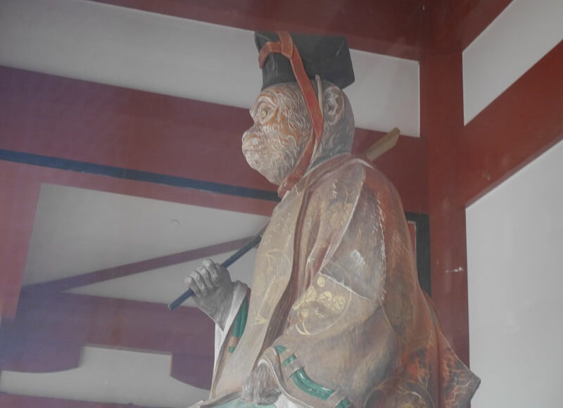 赤坂山王 日枝神社の神猿像